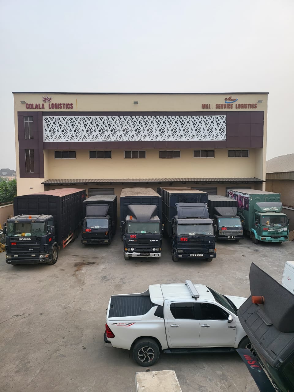 Main Service Logistics office in Amuwo Odofin, Lagos